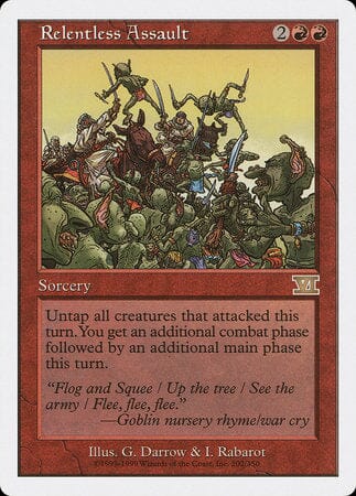 Relentless Assault [Classic Sixth Edition] MTG Single Magic: The Gathering  | Multizone: Comics And Games