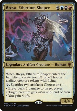 Breya, Etherium Shaper (Commander 2016) [Commander 2016 Oversized] MTG Single Magic: The Gathering  | Multizone: Comics And Games