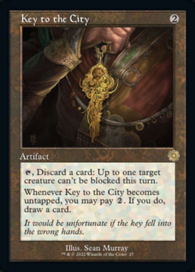 Key to the City (Retro) [The Brothers' War Retro Artifacts] MTG Single Magic: The Gathering  | Multizone: Comics And Games