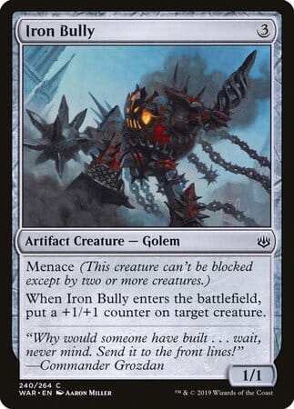 Iron Bully [War of the Spark] MTG Single Magic: The Gathering  | Multizone: Comics And Games