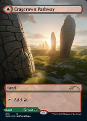 Cragcrown Pathway // Timbercrown Pathway (Borderless) [Secret Lair: Ultimate Edition 2] MTG Single Magic: The Gathering  | Multizone: Comics And Games