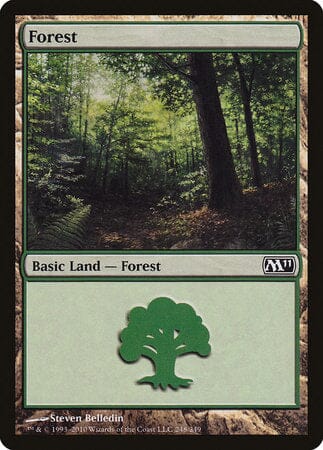 Forest (248) [Magic 2011] MTG Single Magic: The Gathering  | Multizone: Comics And Games