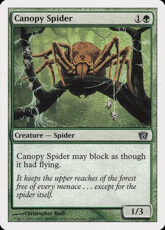 Canopy Spider [Eighth Edition] MTG Single Magic: The Gathering  | Multizone: Comics And Games