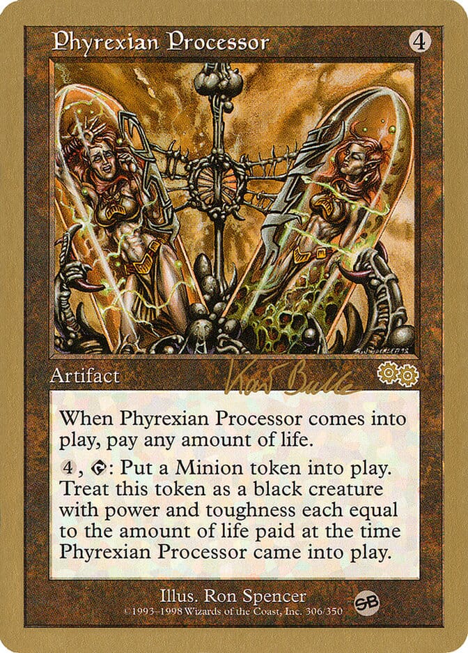Phyrexian Processor (Kai Budde) (SB) [World Championship Decks 1999] MTG Single Magic: The Gathering  | Multizone: Comics And Games