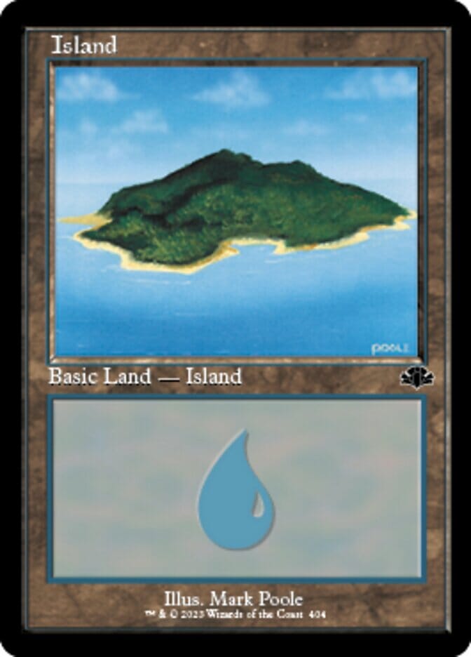 Island (404) (Retro) [Dominaria Remastered] MTG Single Magic: The Gathering  | Multizone: Comics And Games