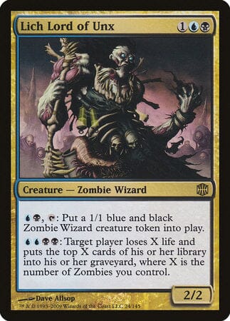 Lich Lord of Unx [Alara Reborn] MTG Single Magic: The Gathering  | Multizone: Comics And Games
