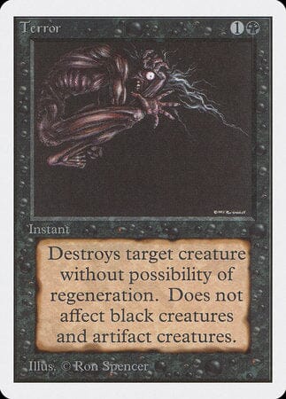 Terror [Unlimited Edition] MTG Single Magic: The Gathering  | Multizone: Comics And Games