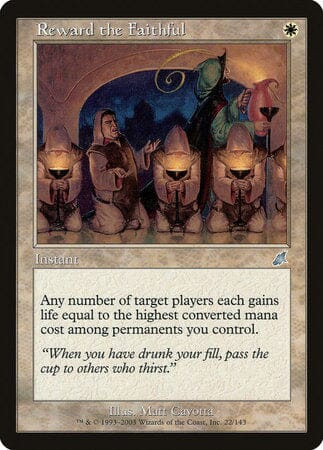 Reward the Faithful [Scourge] MTG Single Magic: The Gathering  | Multizone: Comics And Games