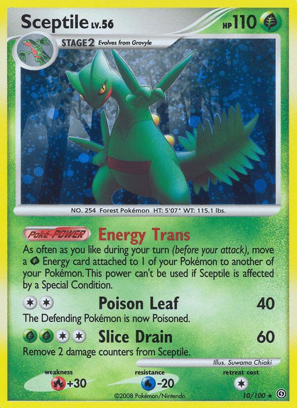 Sceptile (10/100) [Diamond & Pearl: Stormfront] Pokemon Single Pokémon  | Multizone: Comics And Games