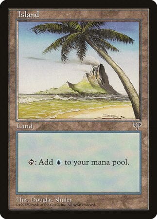 Island (Palm Tree) [Mirage] MTG Single Magic: The Gathering  | Multizone: Comics And Games