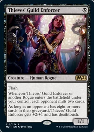 Thieves' Guild Enforcer [Core Set 2021] MTG Single Magic: The Gathering  | Multizone: Comics And Games