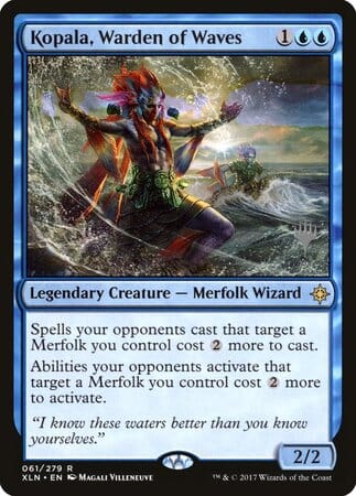 Kopala, Warden of Waves [Ixalan Promos] MTG Single Magic: The Gathering  | Multizone: Comics And Games