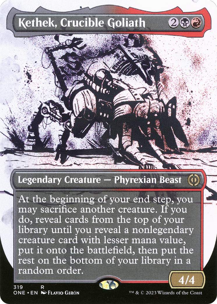 Kethek, Crucible Goliath (Borderless Ichor) [Phyrexia: All Will Be One] | Multizone: Comics And Games