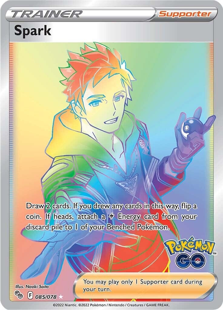 Spark (085/078) [Pokémon GO] Pokemon Single Pokémon  | Multizone: Comics And Games