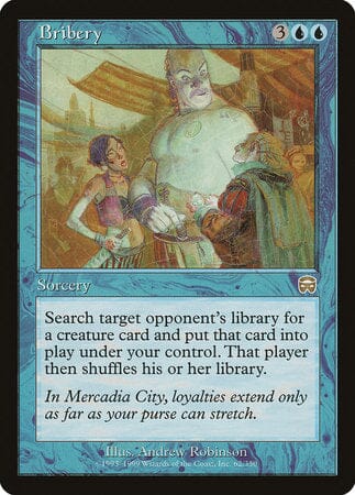Bribery [Mercadian Masques] MTG Single Magic: The Gathering  | Multizone: Comics And Games