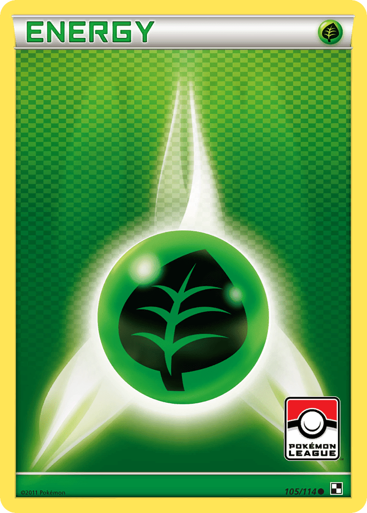 Grass Energy (105/114) [Black & White: Base Set] Pokemon Single Pokémon  | Multizone: Comics And Games