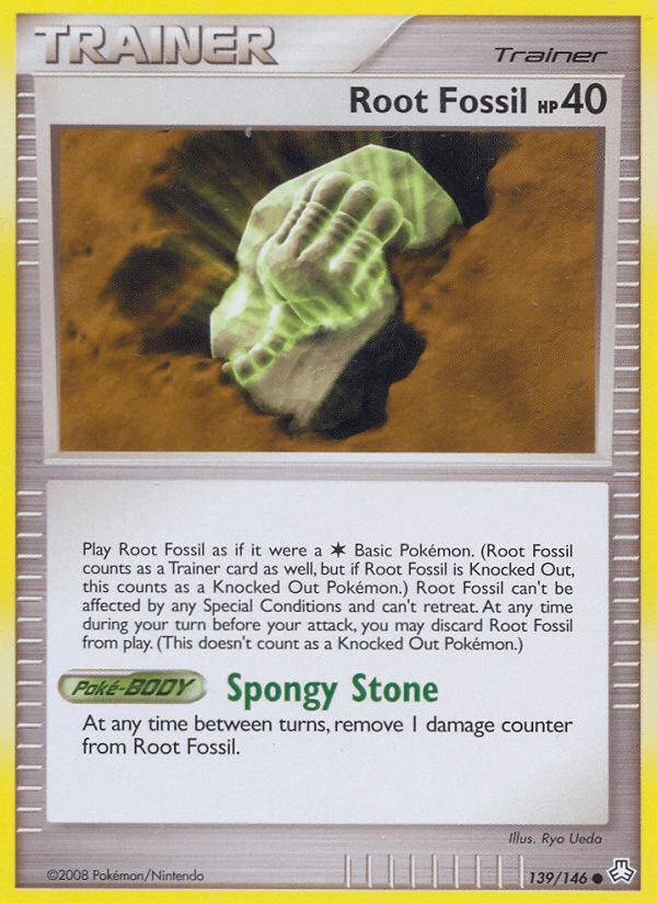 Root Fossil (139/146) [Diamond & Pearl: Legends Awakened] Pokemon Single Pokémon  | Multizone: Comics And Games