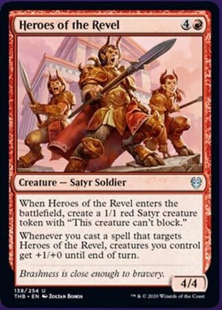 Heroes of the Revel [Theros Beyond Death] MTG Single Magic: The Gathering  | Multizone: Comics And Games