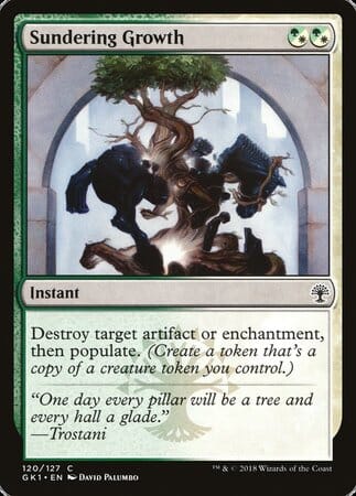 Sundering Growth [GRN Guild Kit] MTG Single Magic: The Gathering  | Multizone: Comics And Games