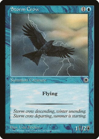 Storm Crow [Portal] MTG Single Magic: The Gathering  | Multizone: Comics And Games