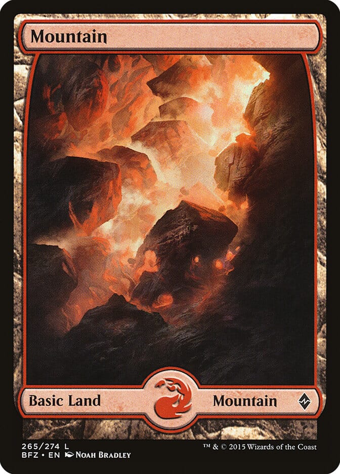 Mountain (265) [Battle for Zendikar] MTG Single Magic: The Gathering  | Multizone: Comics And Games