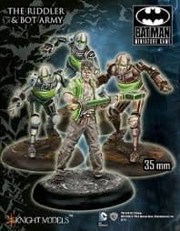 Riddler and Bot army Batman Miniature Game Knight Models  | Multizone: Comics And Games