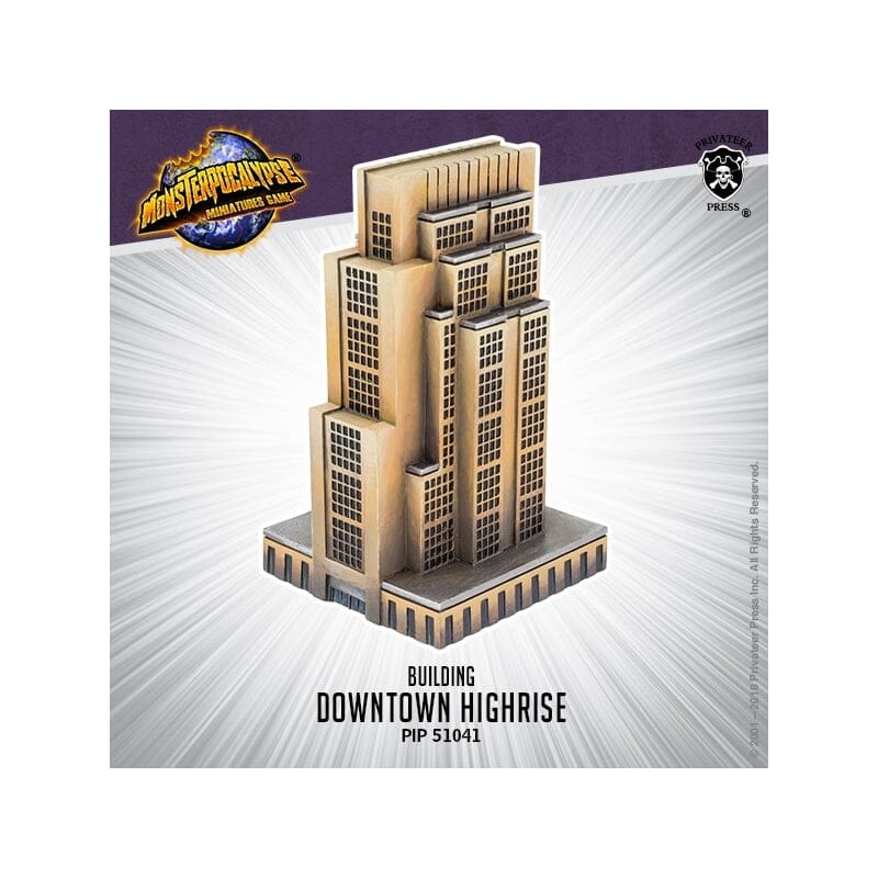 Downtown highrise Miniatures|Figurines Multizone  | Multizone: Comics And Games