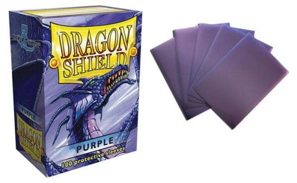 Classic Purple Dragon Shield Sleeves (100ct) Dragon Shield Multizone  | Multizone: Comics And Games