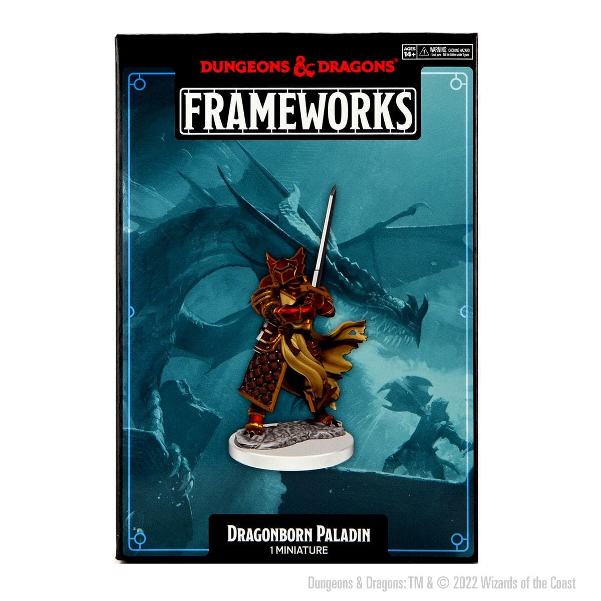 D&D Frameworks: Dragonborn Paladin D&D WizKids  | Multizone: Comics And Games