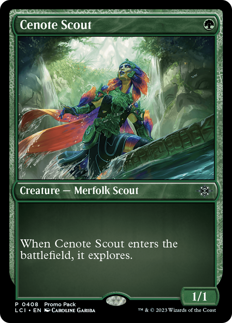 Cenote Scout [The Lost Caverns of Ixalan Promos] | Multizone: Comics And Games