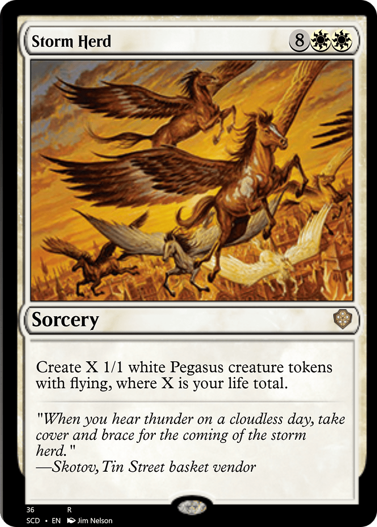 Storm Herd [Starter Commander Decks] MTG Single Magic: The Gathering  | Multizone: Comics And Games