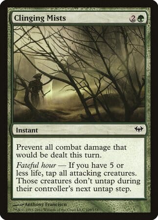 Clinging Mists [Dark Ascension] MTG Single Magic: The Gathering  | Multizone: Comics And Games