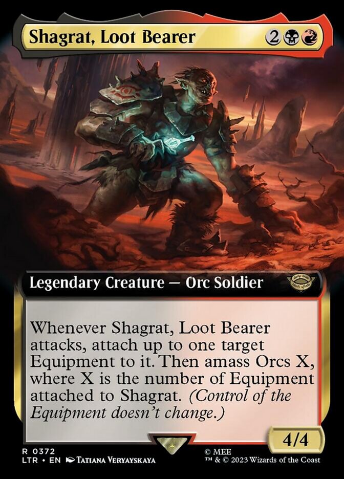 Shagrat, Loot Bearer (Extended Art) [The Lord of the Rings: Tales of Middle-Earth] | Multizone: Comics And Games