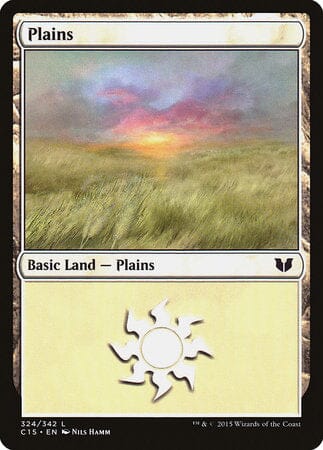Plains (324) [Commander 2015] MTG Single Magic: The Gathering  | Multizone: Comics And Games