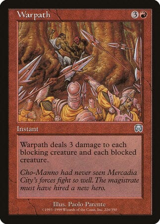 Warpath [Mercadian Masques] MTG Single Magic: The Gathering  | Multizone: Comics And Games