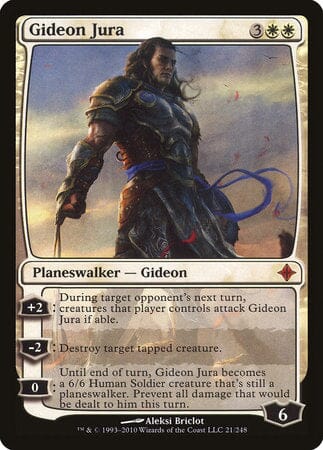 Gideon Jura [Rise of the Eldrazi] MTG Single Magic: The Gathering  | Multizone: Comics And Games