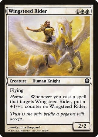 Wingsteed Rider [Theros] MTG Single Magic: The Gathering  | Multizone: Comics And Games