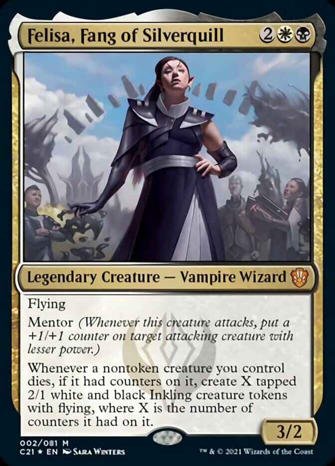 Felisa, Fang of Silverquill [Commander 2021] MTG Single Magic: The Gathering  | Multizone: Comics And Games