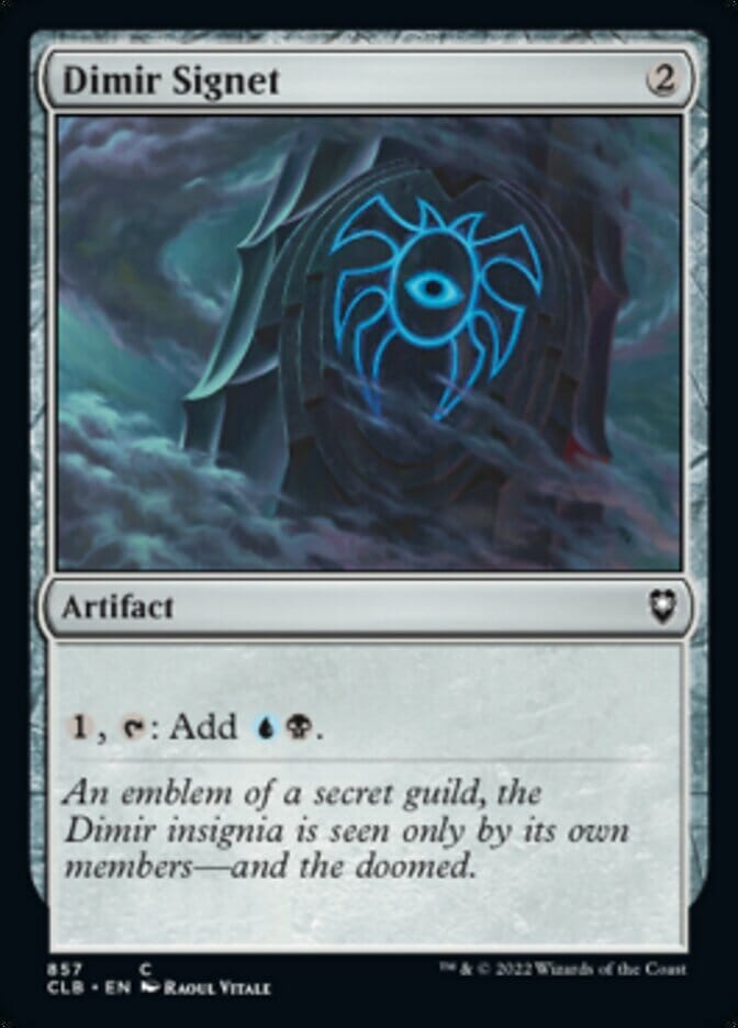 Dimir Signet [Commander Legends: Battle for Baldur's Gate] MTG Single Magic: The Gathering  | Multizone: Comics And Games