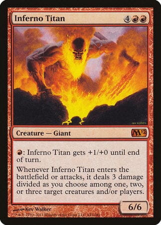 Inferno Titan [Magic 2012] MTG Single Magic: The Gathering  | Multizone: Comics And Games