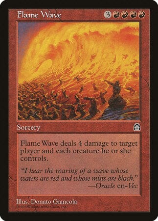Flame Wave [Stronghold] MTG Single Magic: The Gathering  | Multizone: Comics And Games
