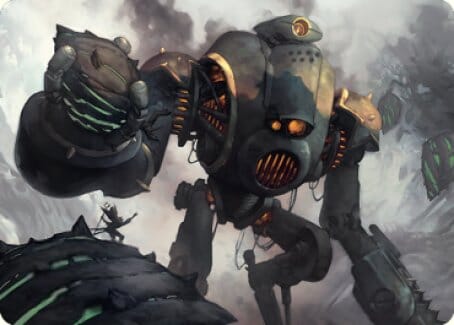Rust Goliath Art Card [The Brothers' War Art Series] MTG Single Magic: The Gathering  | Multizone: Comics And Games