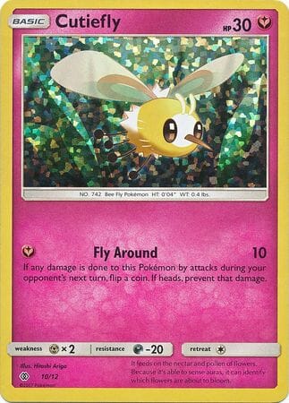 Cutiefly (10/12) [McDonald's Promos: 2017 Collection] Pokemon Single Pokémon  | Multizone: Comics And Games