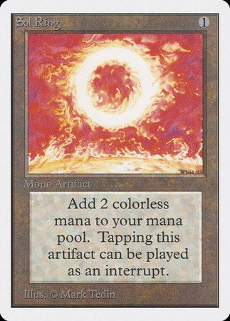 Sol Ring [Unlimited Edition] MTG Single Magic: The Gathering  | Multizone: Comics And Games