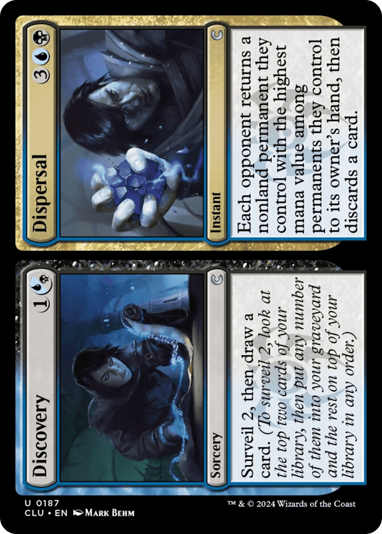 Discovery // Dispersal [Ravnica: Clue Edition] MTG Single Magic: The Gathering  | Multizone: Comics And Games
