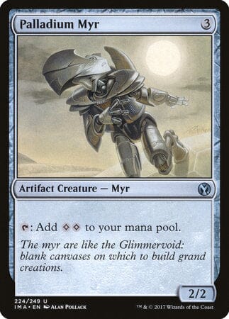 Palladium Myr [Iconic Masters] MTG Single Magic: The Gathering  | Multizone: Comics And Games