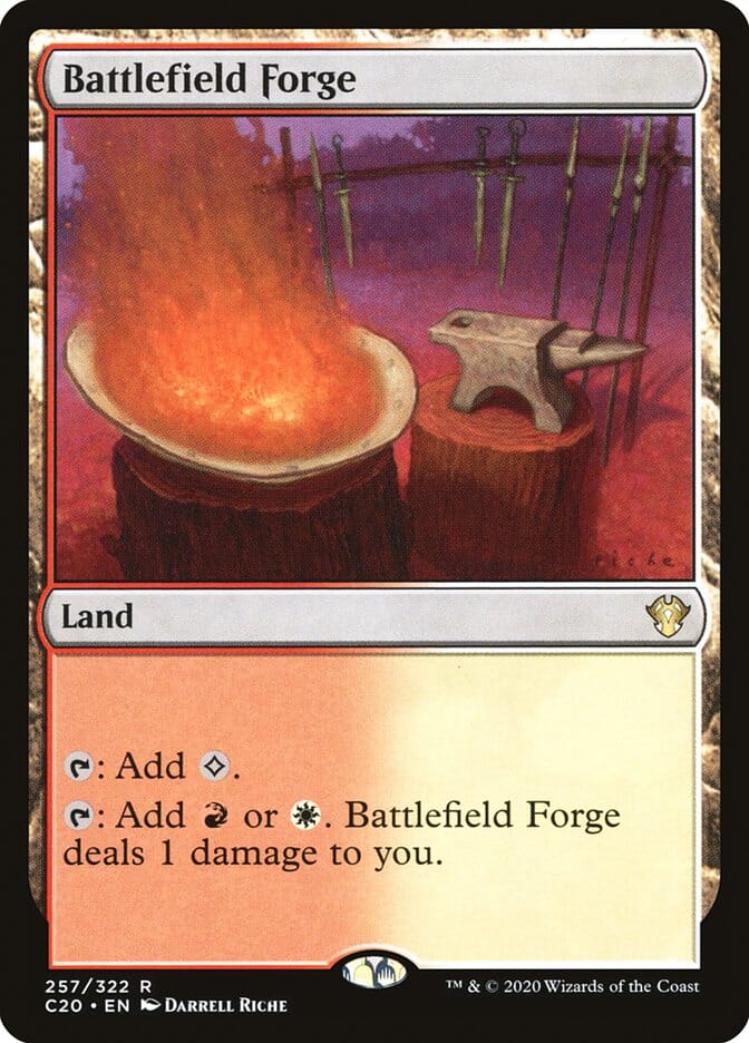 Battlefield Forge [Commander 2020] MTG Single Magic: The Gathering  | Multizone: Comics And Games