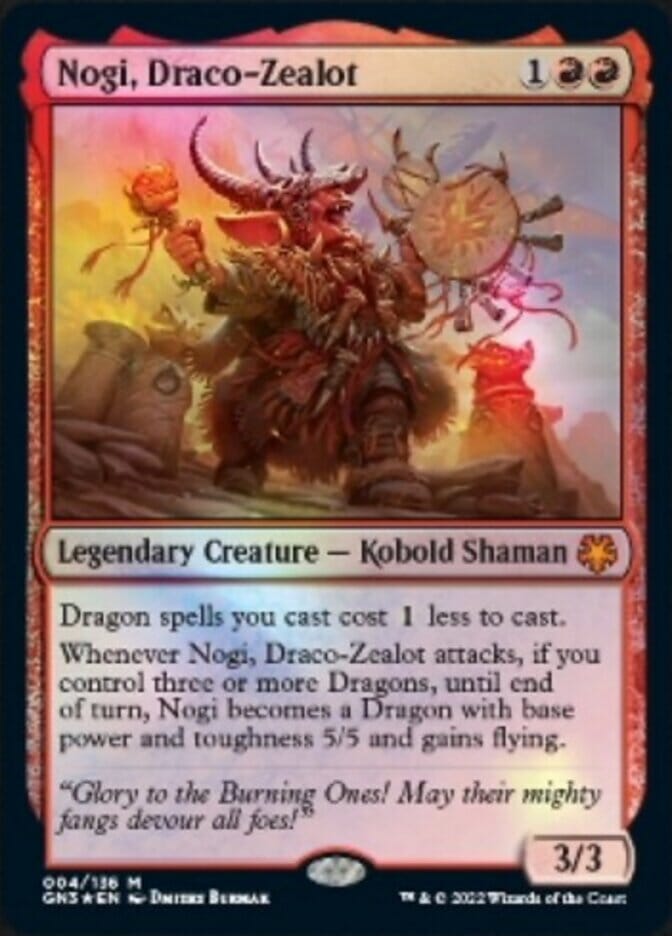 Nogi, Draco-Zealot [Game Night: Free-for-All] MTG Single Magic: The Gathering  | Multizone: Comics And Games
