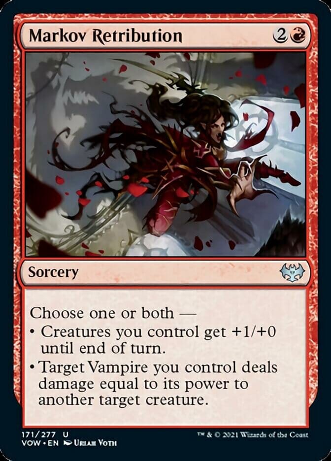 Markov Retribution [Innistrad: Crimson Vow] MTG Single Magic: The Gathering  | Multizone: Comics And Games