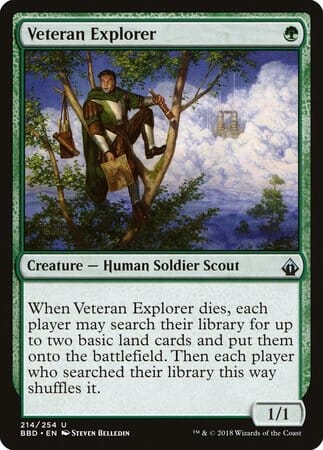 Veteran Explorer [Battlebond] MTG Single Magic: The Gathering  | Multizone: Comics And Games